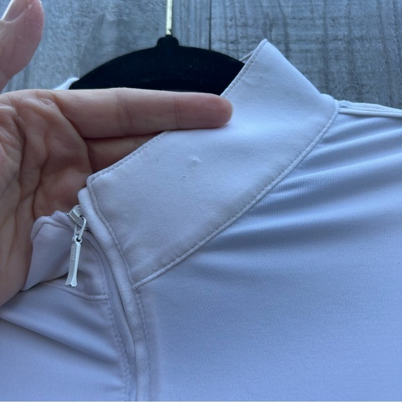 Peter millar pine needles Quarter-Zip golf jacket size XL in woman’s fall cozy - Picture 6 of 15